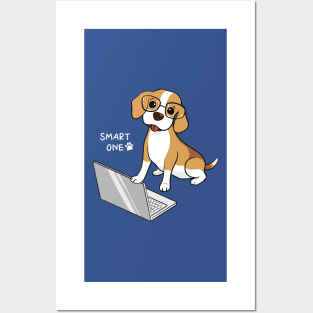 Smart Dog Posters and Art